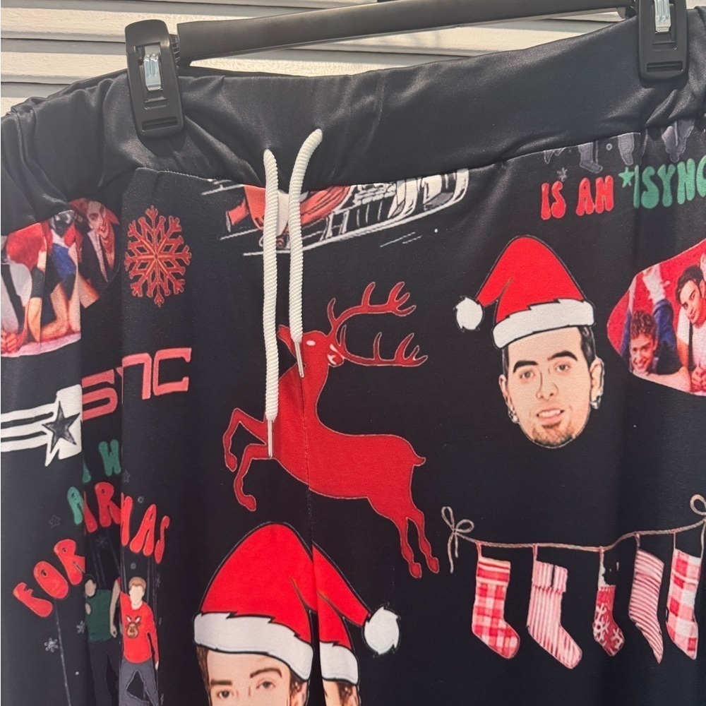NWOT *Nsync Christmas Pajama Set - Picture 6 of 9